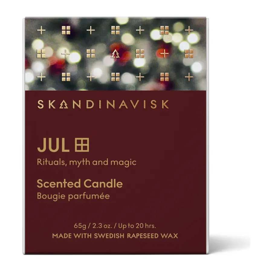 Skandinavisk JUL geurkaars Special Edition, 65 g< Geurkaarsen & Aroma Diffusers