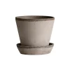 Bergs Potter Julie pot Ø12 cm, Grijs< Bloempotten