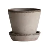Bergs Potter Julie pot Ø17 cm, Grijs< Bloempotten