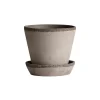 Bergs Potter Julie pot Ø10 cm, Grijs< Bloempotten