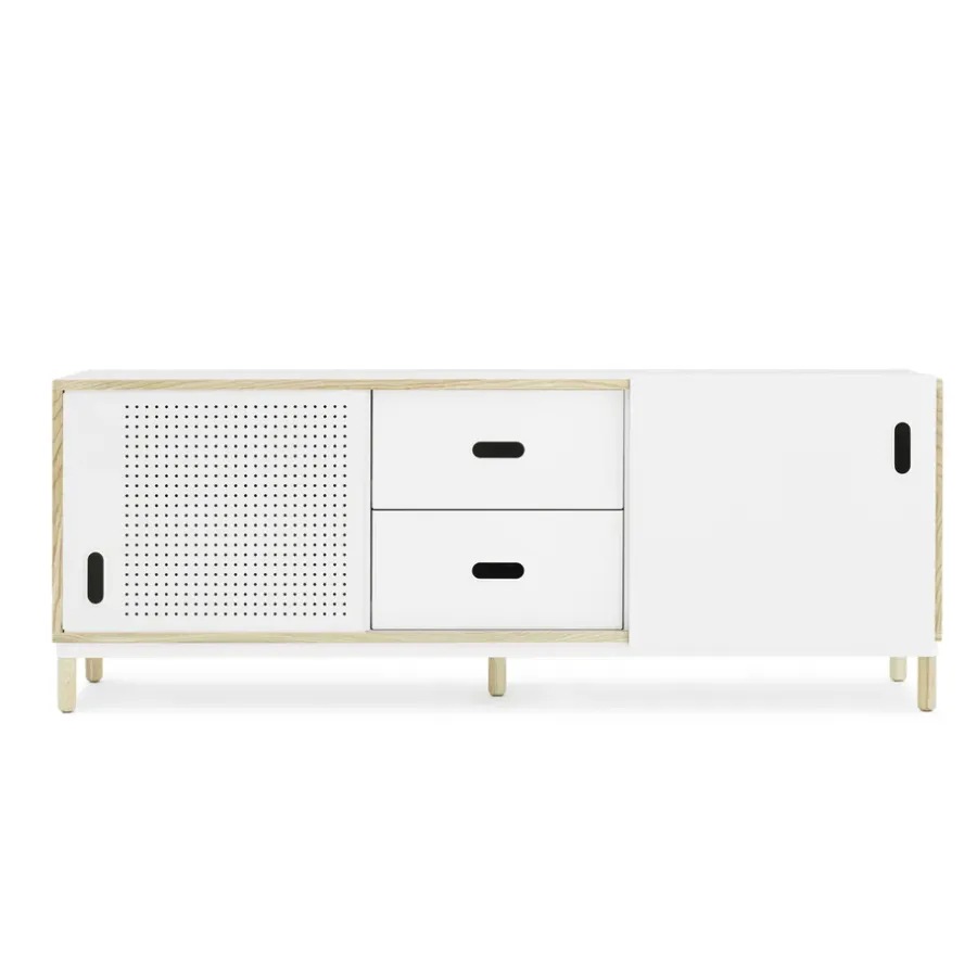 Normann Copenhagen Kabino sideboard large, wit< Ladekasten & Dressoirs