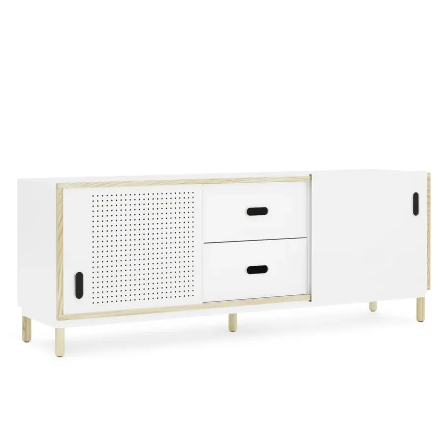 Normann Copenhagen Kabino sideboard large, wit< Ladekasten & Dressoirs