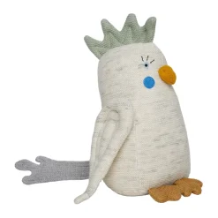 OYOY Kai parkiet knuffeldier, Offwhite-light mint< Kinderkamer Interieuraccessoires|Kinderkamer Interieuraccessoires