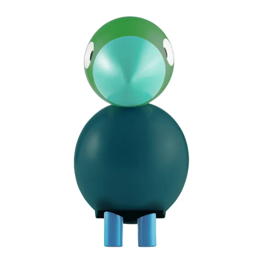 Kay Bojesen Denmark Kaj Bojesen Year Bird 2026 Berk, Donkergroen< Houten Beelden