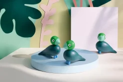 Kay Bojesen Denmark Kaj Bojesen Year Bird 2026 Berk, Donkergroen< Houten Beelden