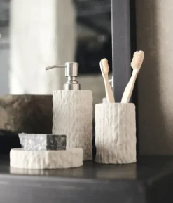 MUUBS Kama zeepbakje Ø11,5 cm, Zand< Zeepdispensers & Zeepschaaltjes