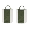OYOY Kara opbergmand small Ø18x22 cm 2-pack, Dark Green< Opbergmanden