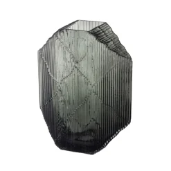 Iittala Kartta glazen sculptuur 33,5 cm, Donkergrijs< Glaskunst|Sculpturen & Porseleinen Beelden
