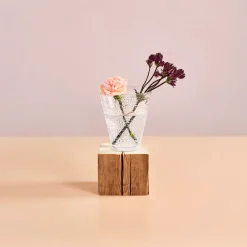 Iittala Kastehelmi vaas, clear (helder)< Vazen