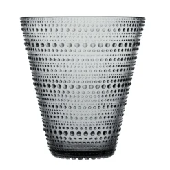 Iittala Kastehelmi vaas, grey (grijs)< Vazen