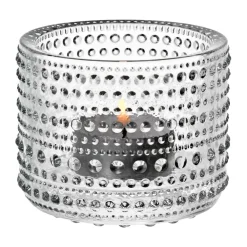 Iittala Kastehelmi waxinelichthouder, clear (helder)< Kaarsenhouders & Kaarsenborden
