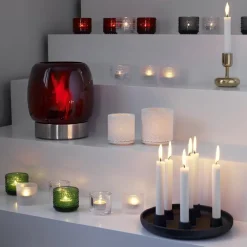 Iittala Kastehelmi waxinelichthouder, clear (helder)< Kaarsenhouders & Kaarsenborden