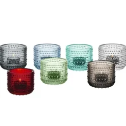 Iittala Kastehelmi waxinelichthouder, apple green (appelgroen)< Kaarsenhouders & Kaarsenborden