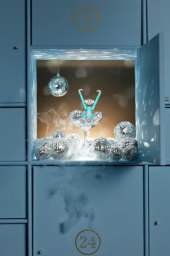 Kay Bojesen Denmark Kay Bojesen aap mini, Turkoois< Houten Beelden