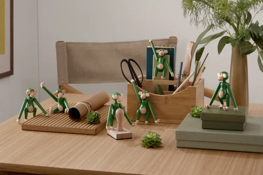 Kay Bojesen Denmark Kay Bojesen aap mini vintage, Groenn< Kinderkamer Interieuraccessoires|Kinderkamer Interieuraccessoires