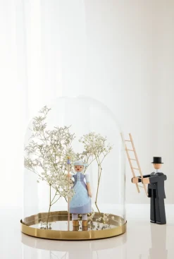 Kay Bojesen Denmark Kay Bojesen herderin, Lichtblauw< Houten Beelden