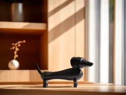 Kay Bojesen Denmark Kay Bojesen hond 18,5 cm, Donker gebeitst eikenhout< Kinderkamer Interieuraccessoires|Kinderkamer Interieuraccessoires