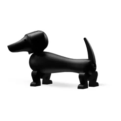 Kay Bojesen Denmark Kay Bojesen hond 28,5 cm, Donker gebeitst eikenhout< Houten Beelden