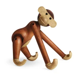 Kay Bojesen Denmark Kay Bojesen houten aap klein, teak - limba< Kinderkamer Interieuraccessoires|Kinderkamer Interieuraccessoires
