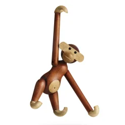 Kay Bojesen Denmark Kay Bojesen houten aap klein, teak - limba< Kinderkamer Interieuraccessoires|Kinderkamer Interieuraccessoires