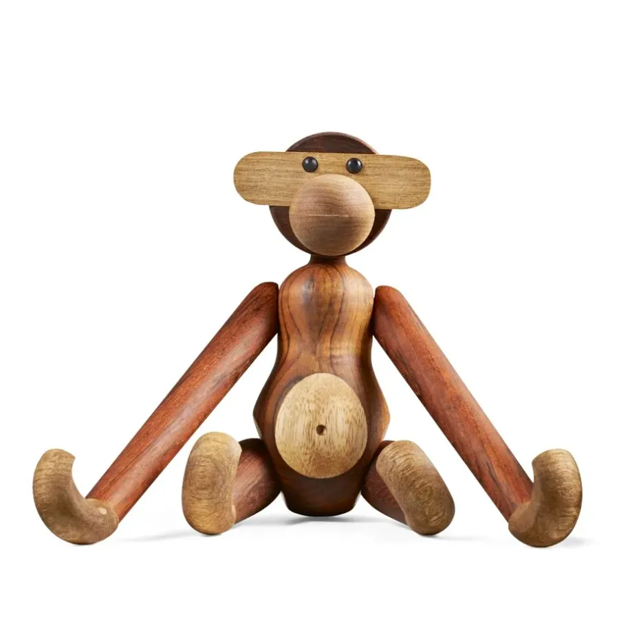 Kay Bojesen Denmark Kay Bojesen houten aap medium, 28 cm< Kinderkamer Interieuraccessoires|Kinderkamer Interieuraccessoires