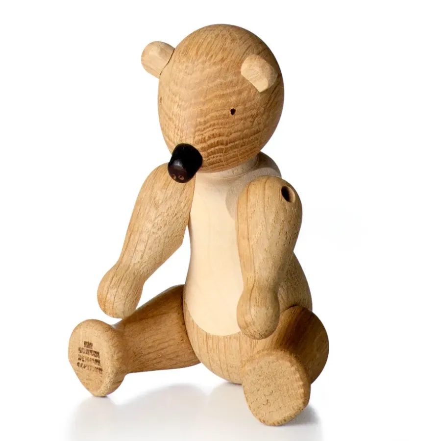 Kay Bojesen Denmark Kay Bojesen houten beer, eiken en esdoorn< Kinderkamer Interieuraccessoires|Kinderkamer Interieuraccessoires