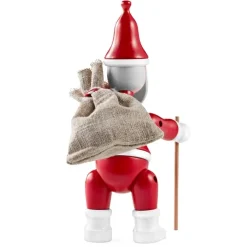 Kay Bojesen Denmark Kay Bojesen Kerstman, rood< Kerstdecoraties|Houten Beelden