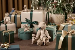 Kay Bojesen Denmark Kay Bojesen Liliput houten beer, Onbehandeld eikenhout, onbehandeld esdoornhout< Kinderkamer Interieuraccessoires|Kinderkamer Interieuraccessoires
