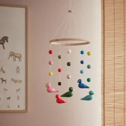 Kay Bojesen Denmark Kay Bojesen mobiel zangvogel, Multi< Babymobielen|Kinderkamer Interieuraccessoires