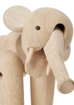 Kay Bojesen Denmark Kay Bojesen olifant groot, Eikenhout< Houten Beelden