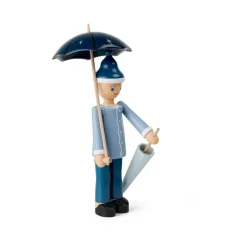 Kay Bojesen Denmark Kay Bojesen sandman, Blauw< Houten Beelden