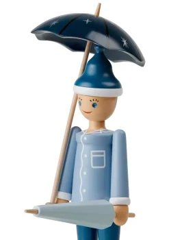 Kay Bojesen Denmark Kay Bojesen sandman, Blauw< Houten Beelden