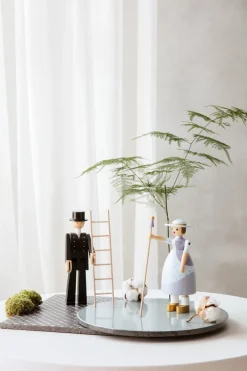 Kay Bojesen Denmark Kay Bojesen schoorsteenveger, Zwart< Houten Beelden