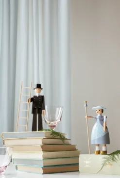 Kay Bojesen Denmark Kay Bojesen schoorsteenveger, Zwart< Houten Beelden