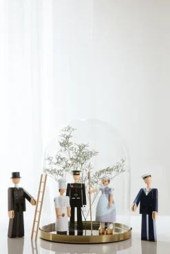 Kay Bojesen Denmark Kay Bojesen schoorsteenveger, Zwart< Houten Beelden