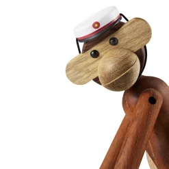 Kay Bojesen Denmark Kay Bojesen studentmössa till mellanstora apan, rood< Houten Beelden