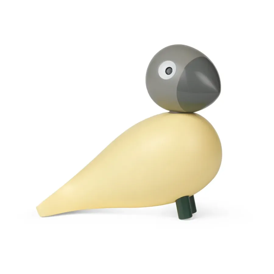 Kay Bojesen Denmark Kay Bojesen Year Bird 2025 Bella, Creme-grijs< Houten Beelden