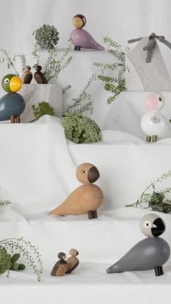 Kay Bojesen Denmark Kay Bojesen zangvogel Love, Wit-roze< Kinderkamer Interieuraccessoires|Kinderkamer Interieuraccessoires