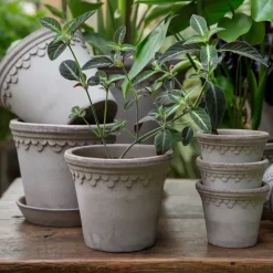 Bergs Potter Københavner bloempot Ø14 cm, Grijs< Bloempotten