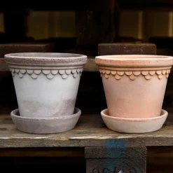 Bergs Potter Københavner pot Ø18 cm, Grijs< Bloempotten