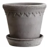 Bergs Potter Københavner pot Ø12 cm, Grijs< Bloempotten