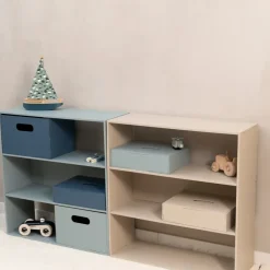 Nofred Kiddo Shelving kinderopbergschap, Olivengroen< Opbergoplossingen Voor De Kinderkamer