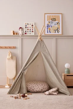 Kid's Concept Kid's Base tipi-tent 100x95x140 cm, Rand< Kinderkamer Interieuraccessoires|Kinderkamer Interieuraccessoires