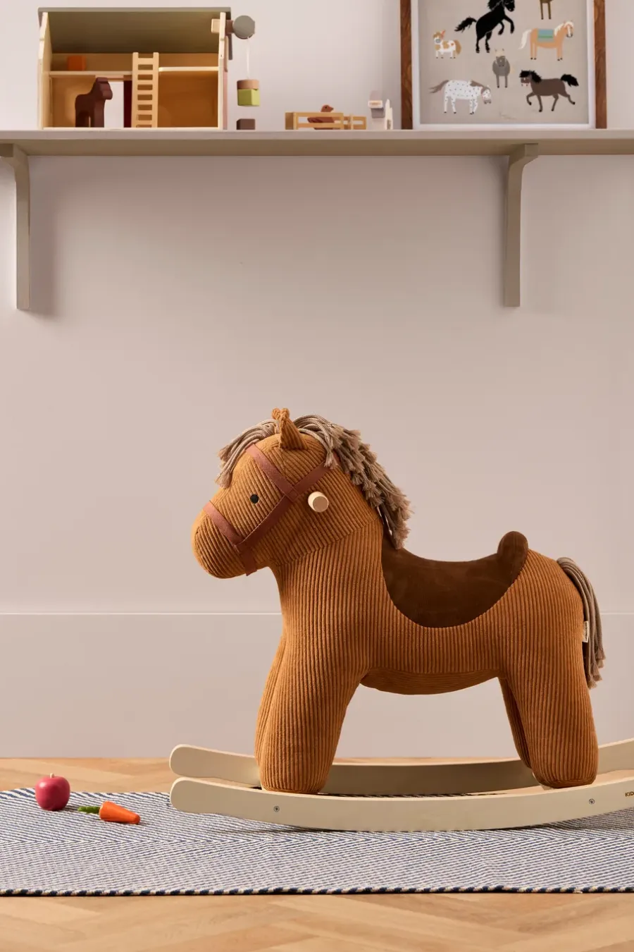 Kid's Concept schommelpaard, Vera< Kinderkamer Interieuraccessoires|Kinderkamer Interieuraccessoires