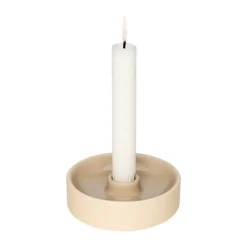 Arabia Kirnu kandelaar Ø11x3,5 cm, Beige< Kandelaars
