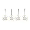 Blomus KITAI kerstballen 8,5 cm 4-pack, Smoke< Kerstdecoraties