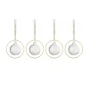 Blomus KITAI kerstballen 8,5 cm 4-pack, Clear< Kerstdecoraties