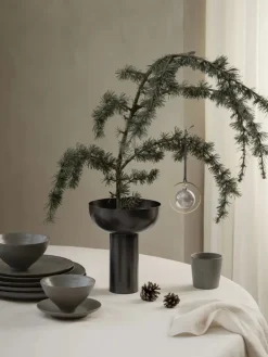 Blomus KITAI kerstballen 8,5 cm 4-pack, Clear< Kerstdecoraties