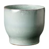 Knabstrup Keramik Knabstrup buitenbloempot Ø16,5 cm, Soft mint< Bloempotten
