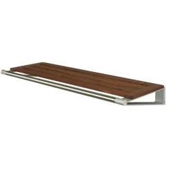 LoCa Knax hoedenplank, walnoot< Garderobehaken & Hoedenplanken